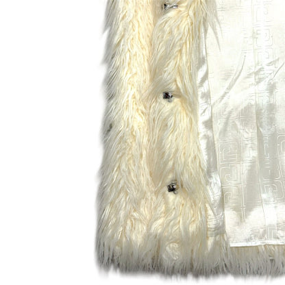 PACO RABANNE IVORY FUR JACKET