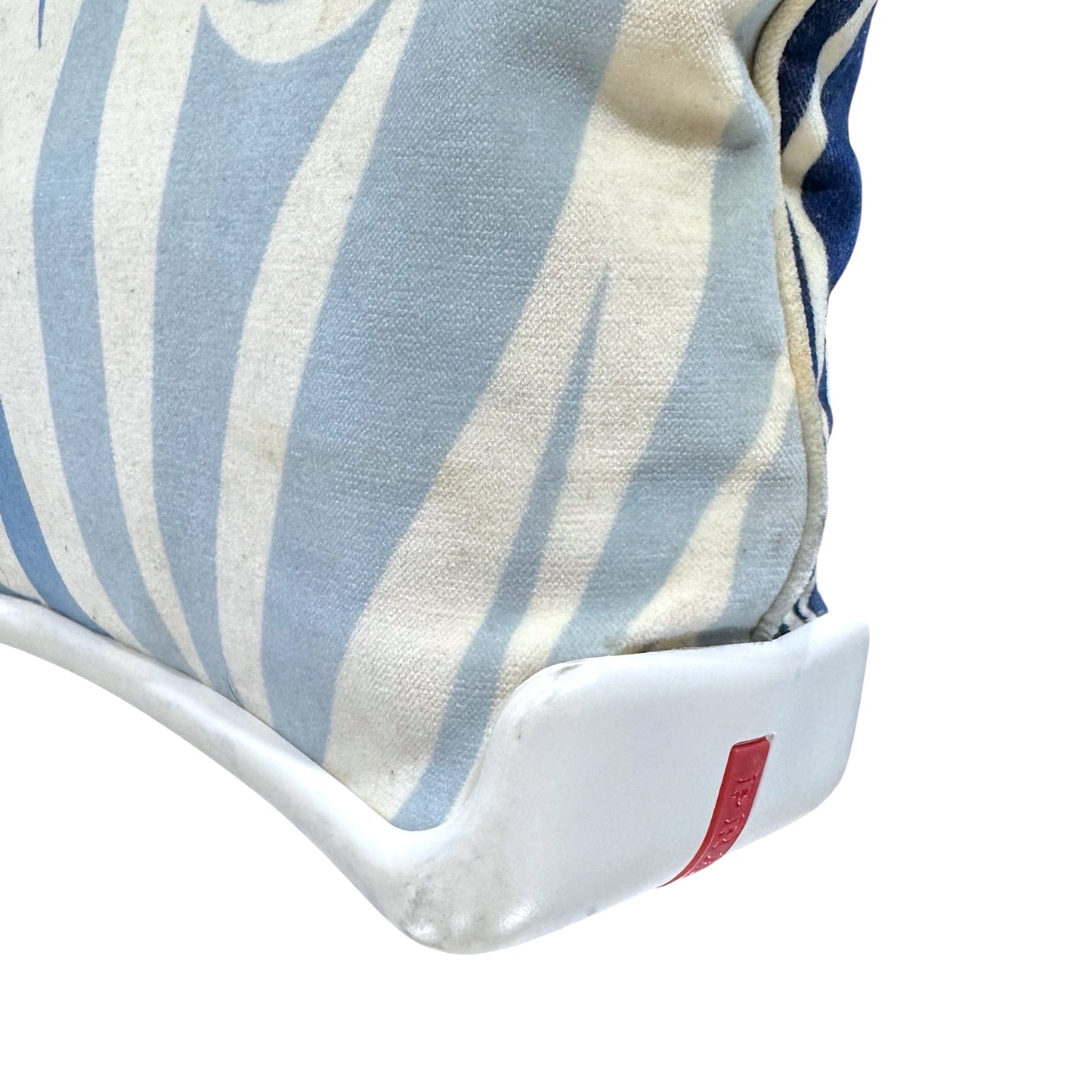 PRADA SPORT BLUE VELVET NEOPRENE HANDBAG
