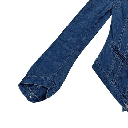 JEAN PAUL GAULTIER DENIM CURVE JACKET