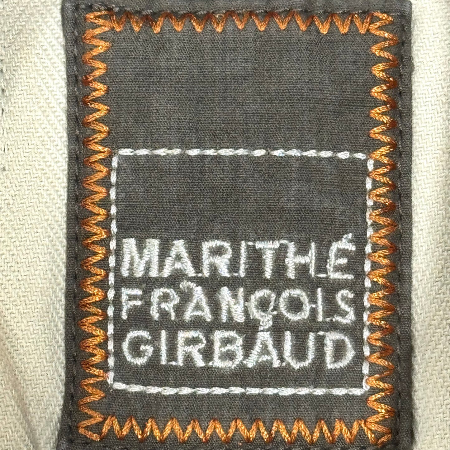 MARITHE FRANCOIS GIRBAUD KHAKI JACKET