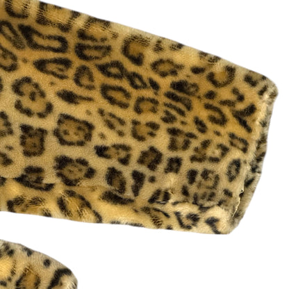 EMPORIO ARMANI LEOPARD FUR PRINTS JACKET