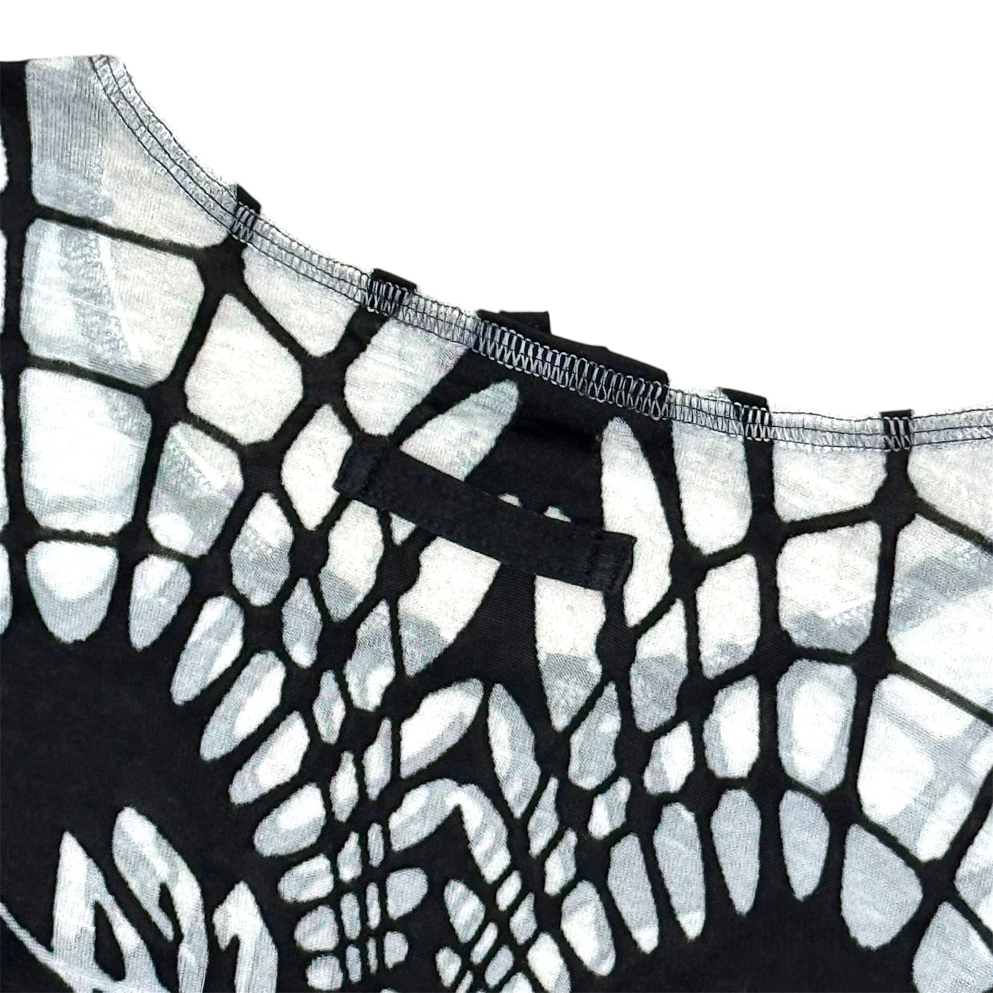 JEAN PAUL GAULTIER BLACK MESH TOP