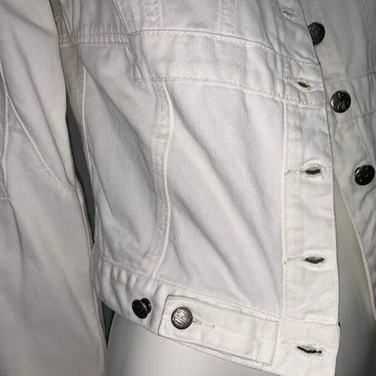 JEAN PAUL GAULTIER WHITE DENIM JACKET