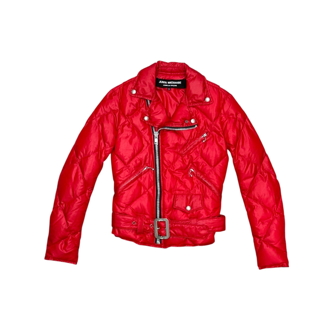 JUNYA WATANABE RED DOWN RIDER JACKET