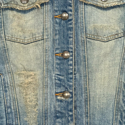 L.G.B DISTRESS DENIM JACKET