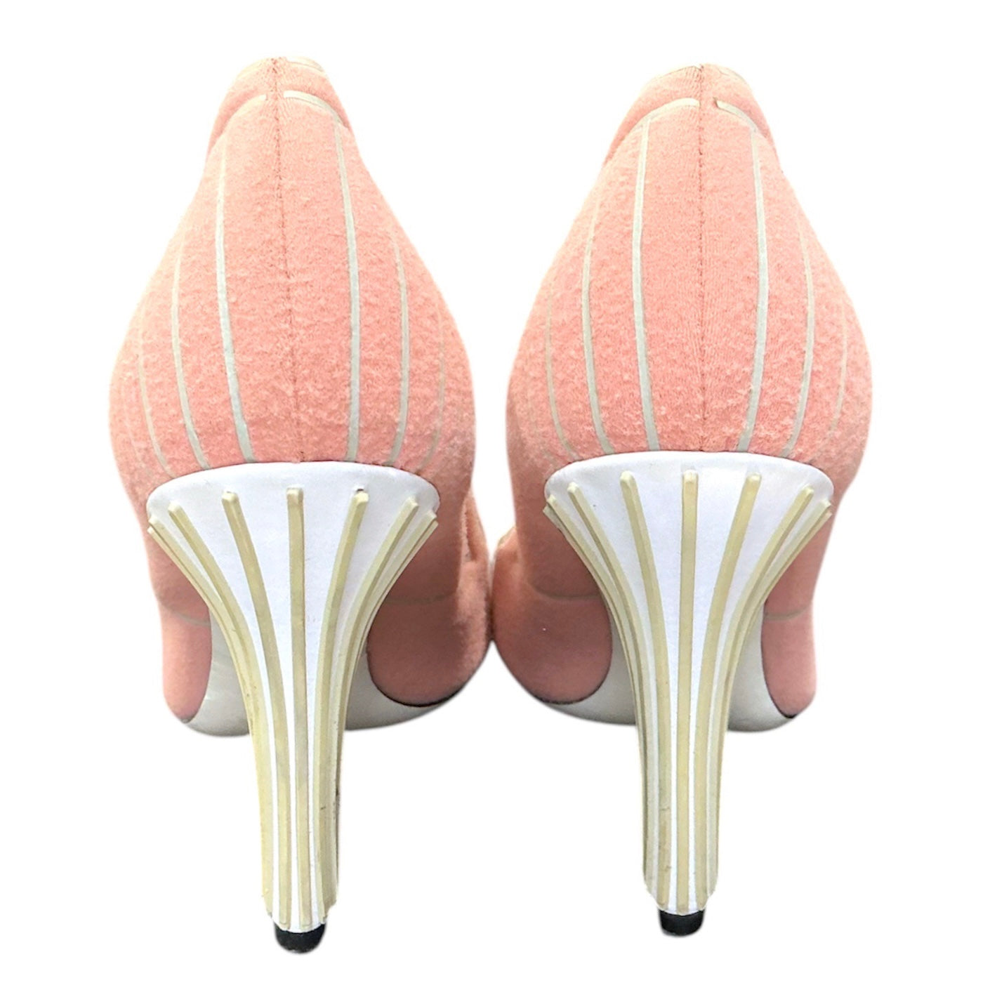FENDI PINK NEOPRENE PUMPS