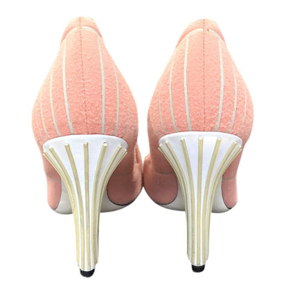 FENDI PINK NEOPRENE PUMPS