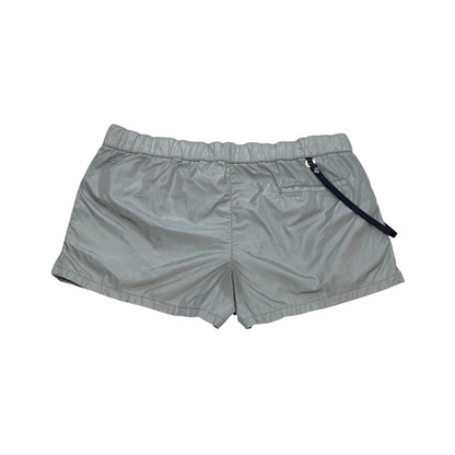 PRADA GREY NYLON SHORT