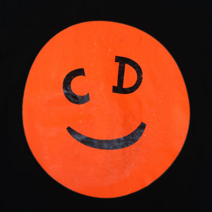 CHRISTIAN DIOR 2001 BLACK SMILEY GRAPHIC TOP