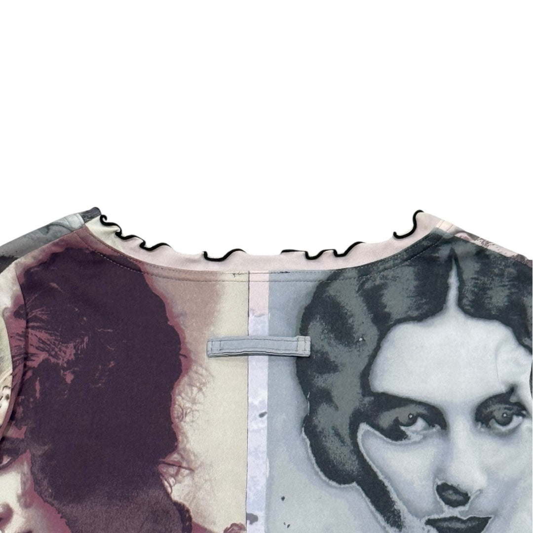 JEAN PAUL GAULTIER FACE PORTRAITS TOP