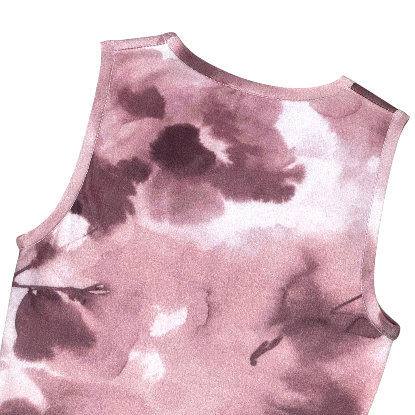 BLUMARINE PINK ROSE PRINTED CARDIGAN SET