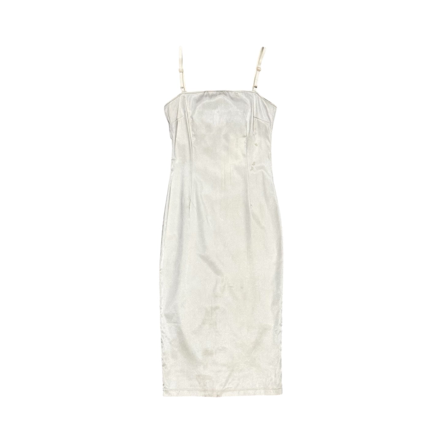 DOLCE & GABBANA SHEER FLORAL LACE OVERLAY DRESS