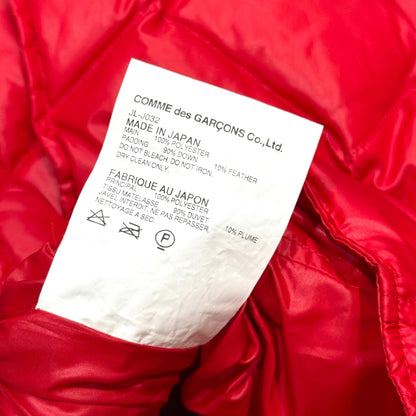 JUNYA WATANABE RED DOWN RIDER JACKET