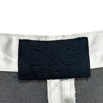 DOLCE & GABBANA METALLIC PANTS