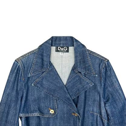 DOLCE & GABBANA DENIM COAT