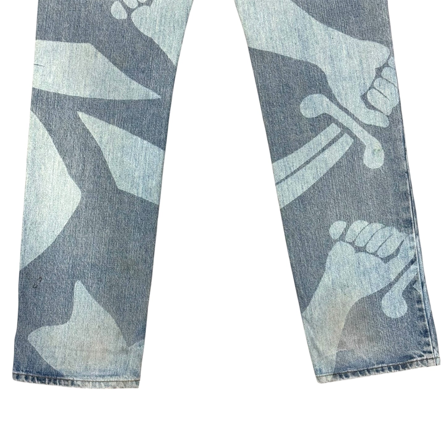 VIVIENNE WESTWOOD ANGLOMANIA PIRATE DENIM JEANS