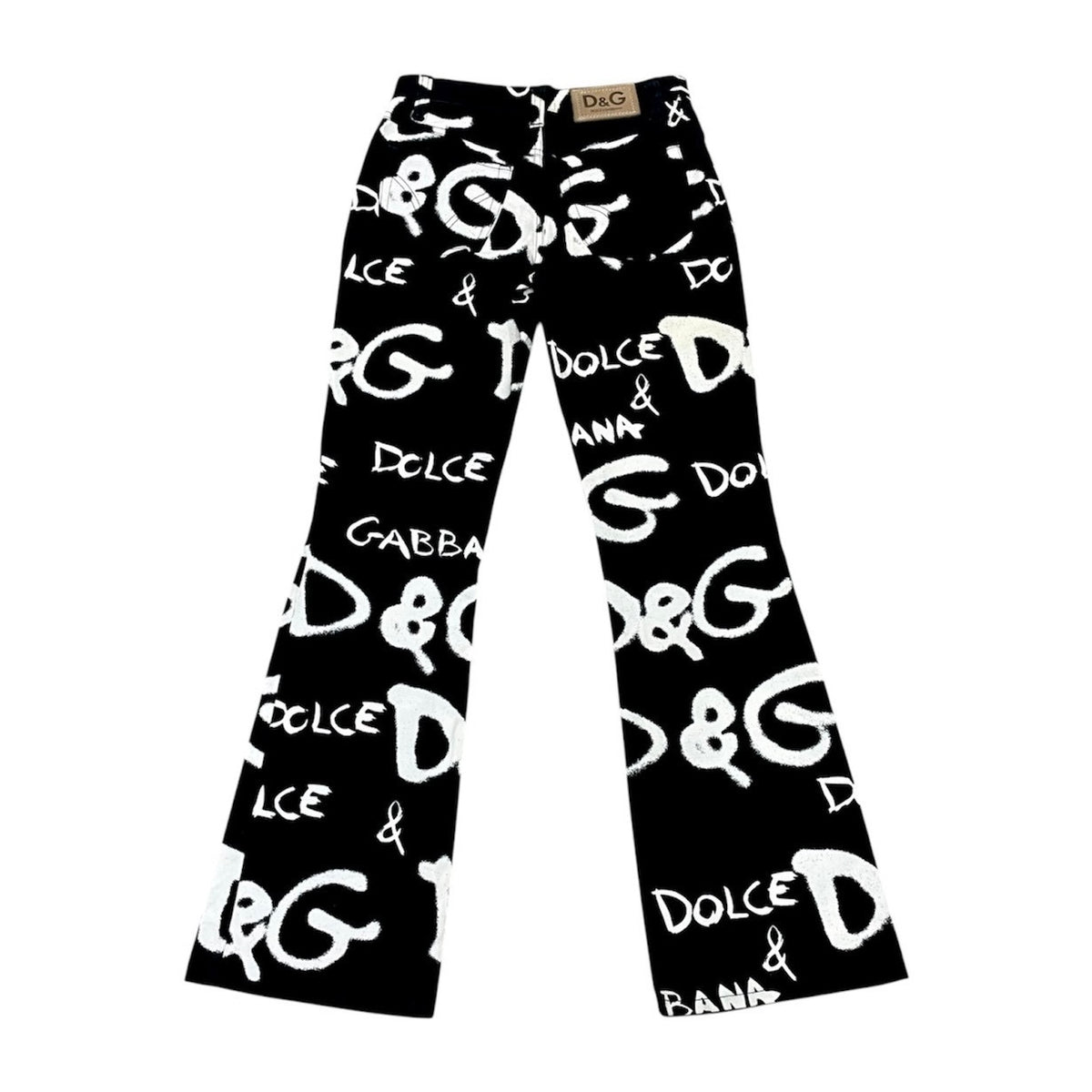 DOLCE & GABBANA 2000S GRAFFITI PANTS