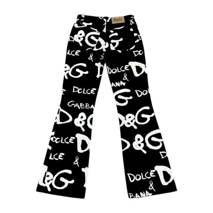 DOLCE & GABBANA 2000S GRAFFITI PANTS