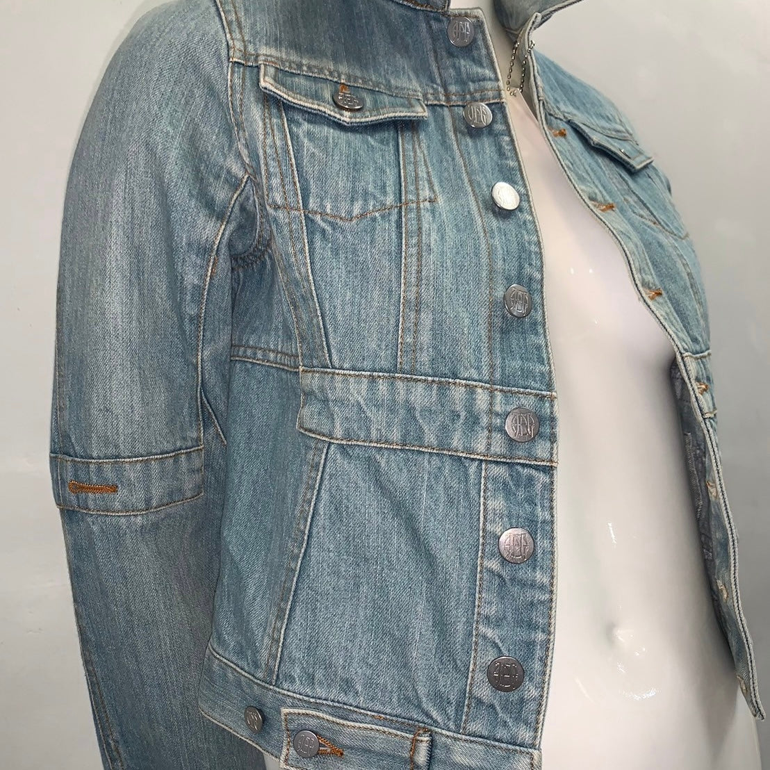 JEAN PAUL GAULTIER POCKET DENIM JACKET