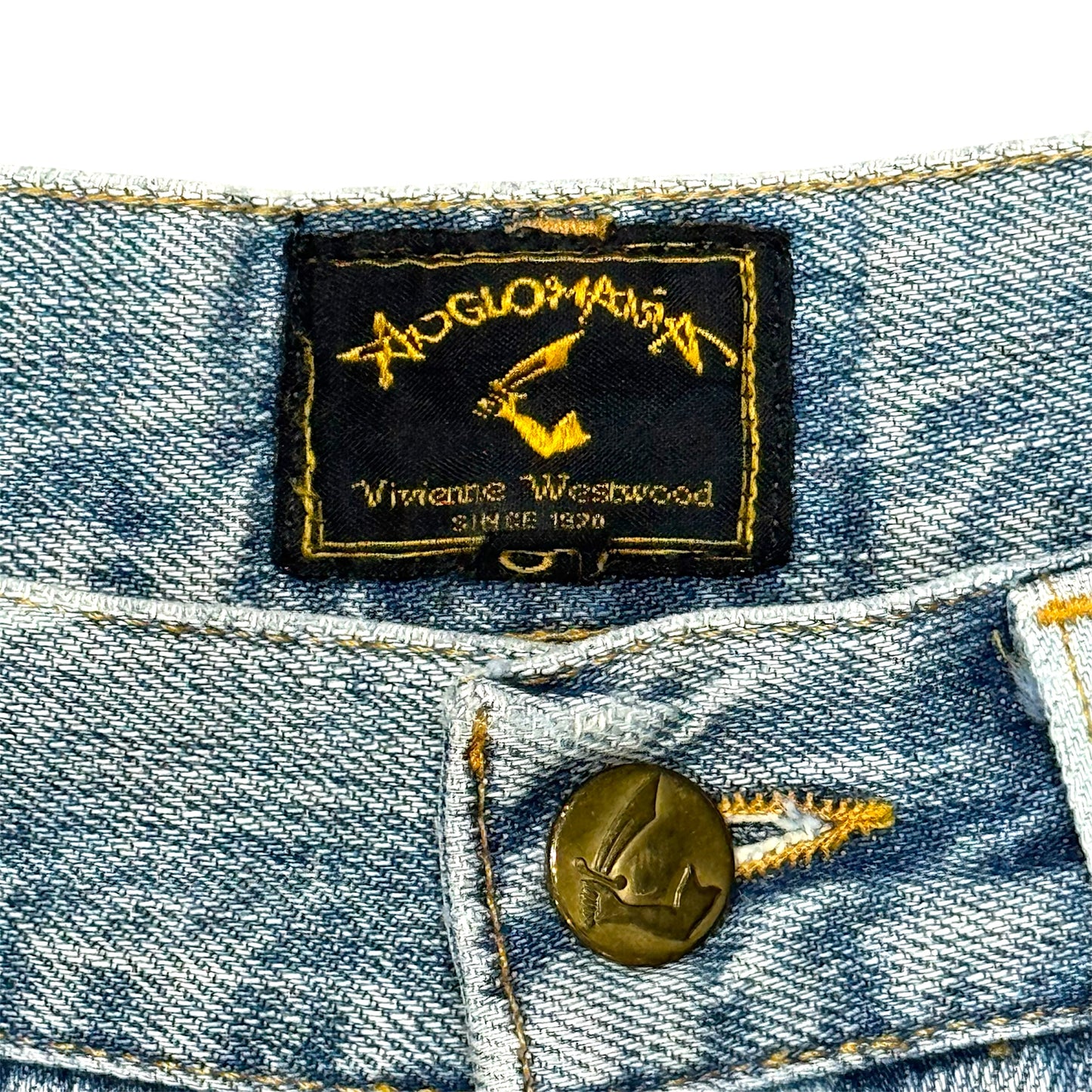 VIVIENNE WESTWOOD ANGLOMANIA PIRATE DENIM JEANS