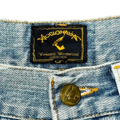 VIVIENNE WESTWOOD ANGLOMANIA PIRATE DENIM JEANS