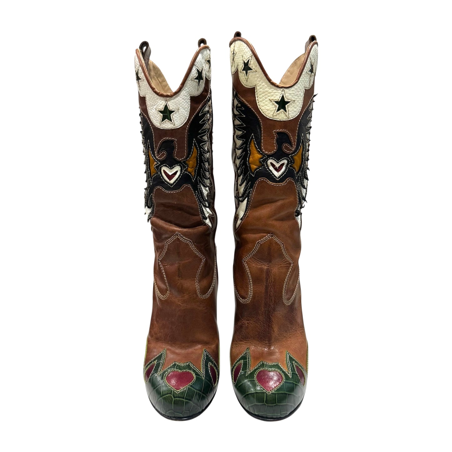 DOLCE & GABBANA SPRING 2004 COWBOY BOOTS