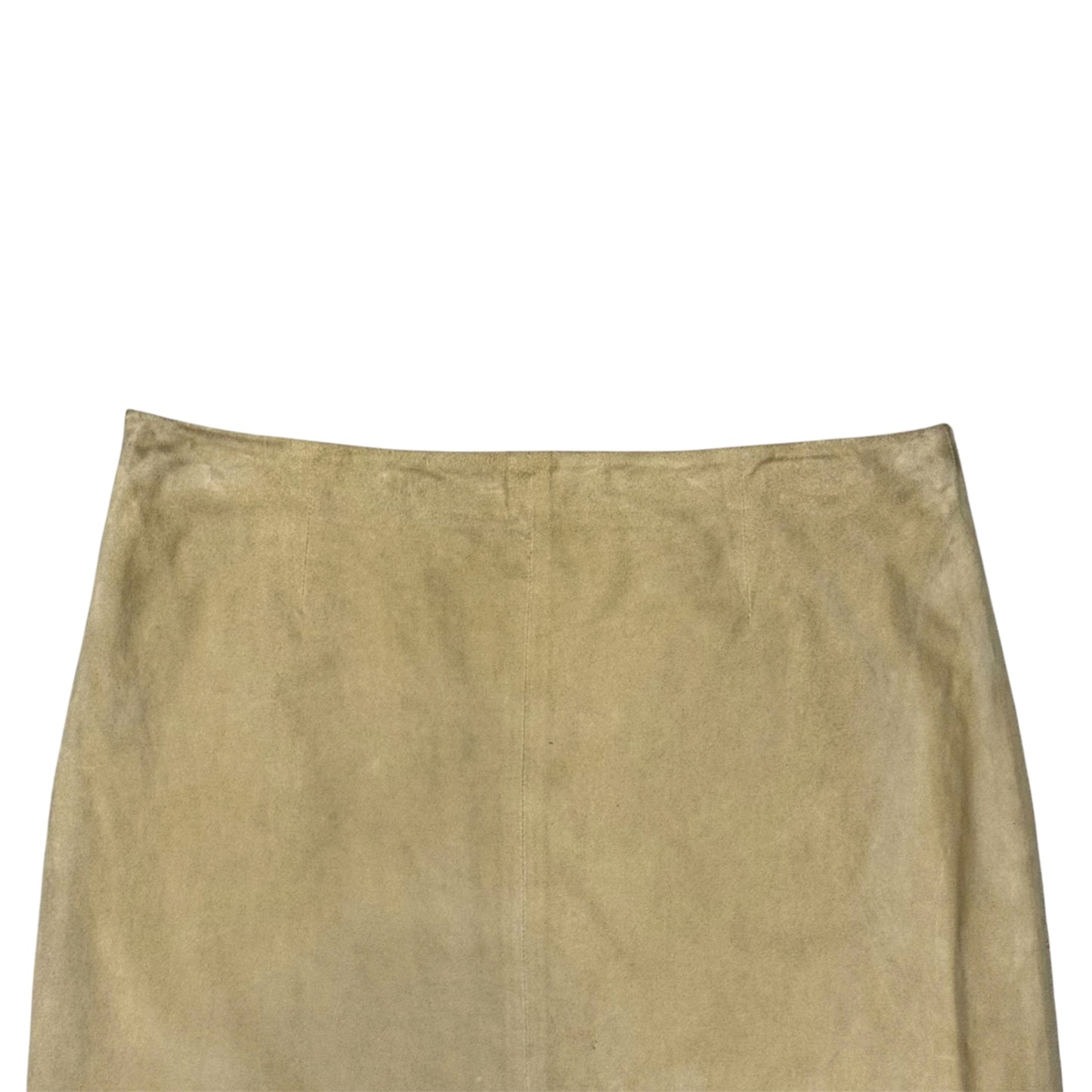 PRADA PANEL SUEDE SKIRT