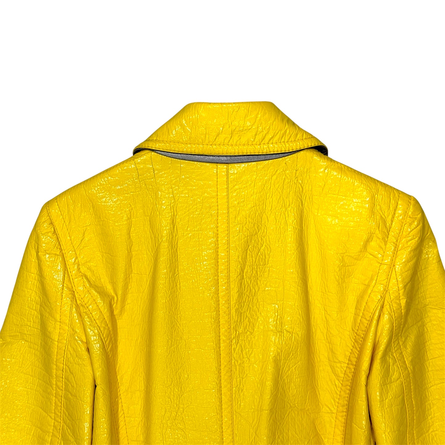 DOLCE & GABBANA 2000S YELLOW TRENCH COAT
