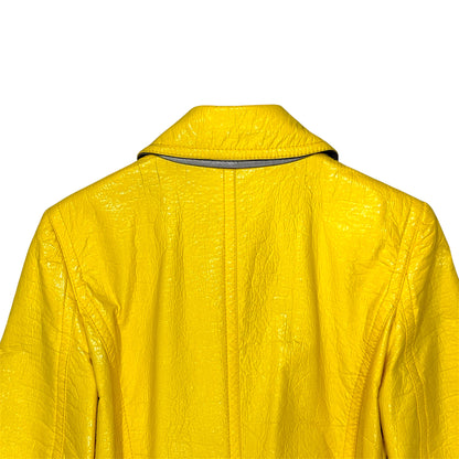 DOLCE & GABBANA 2000S YELLOW TRENCH COAT