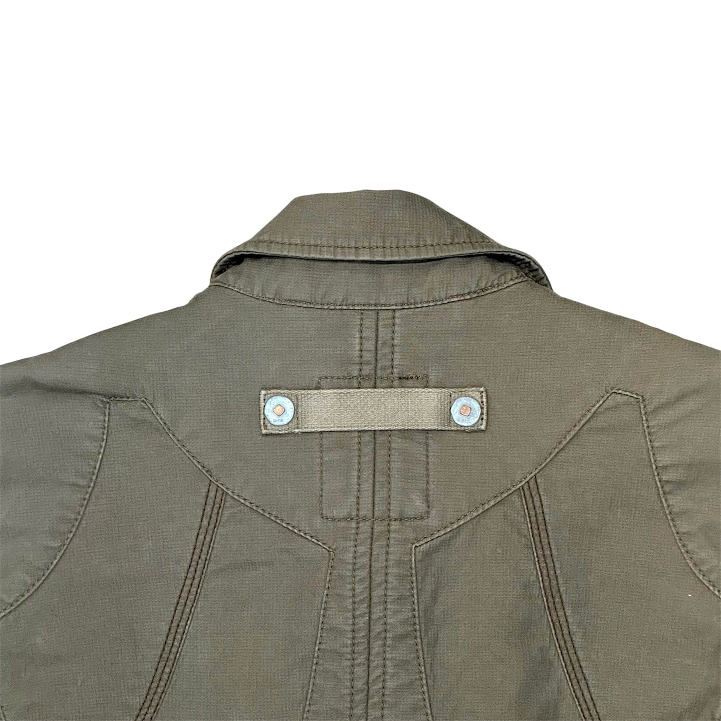 MARITHE FRANCOIS GIRBAUD KHAKI JACKET