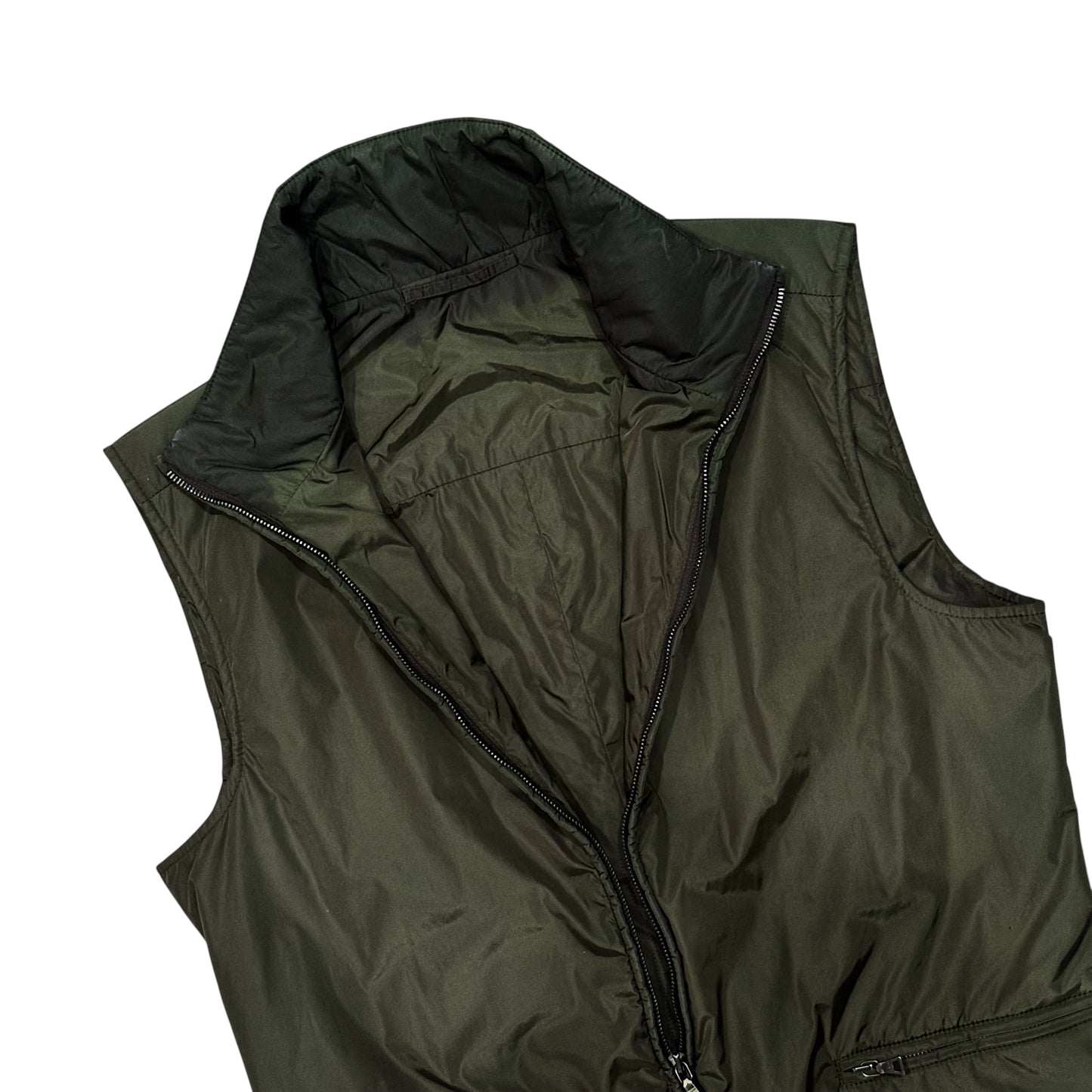PRADA SPORT GREEN NYLON VEST
