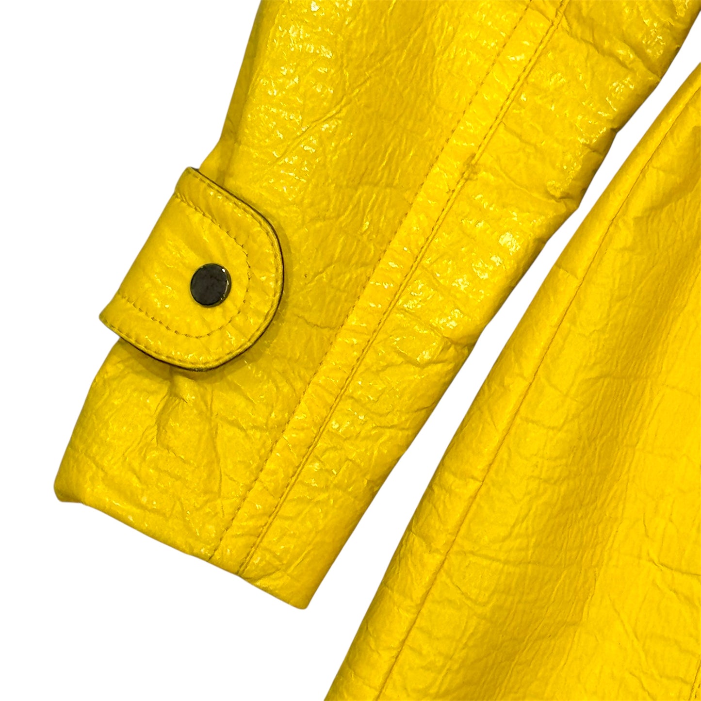 DOLCE & GABBANA 2000S YELLOW TRENCH COAT