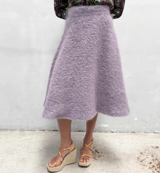 MIUMIU LILAC SKIRT