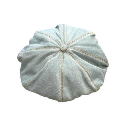 CHRISTIAN DIOR DENIM NEWS BOY HAT
