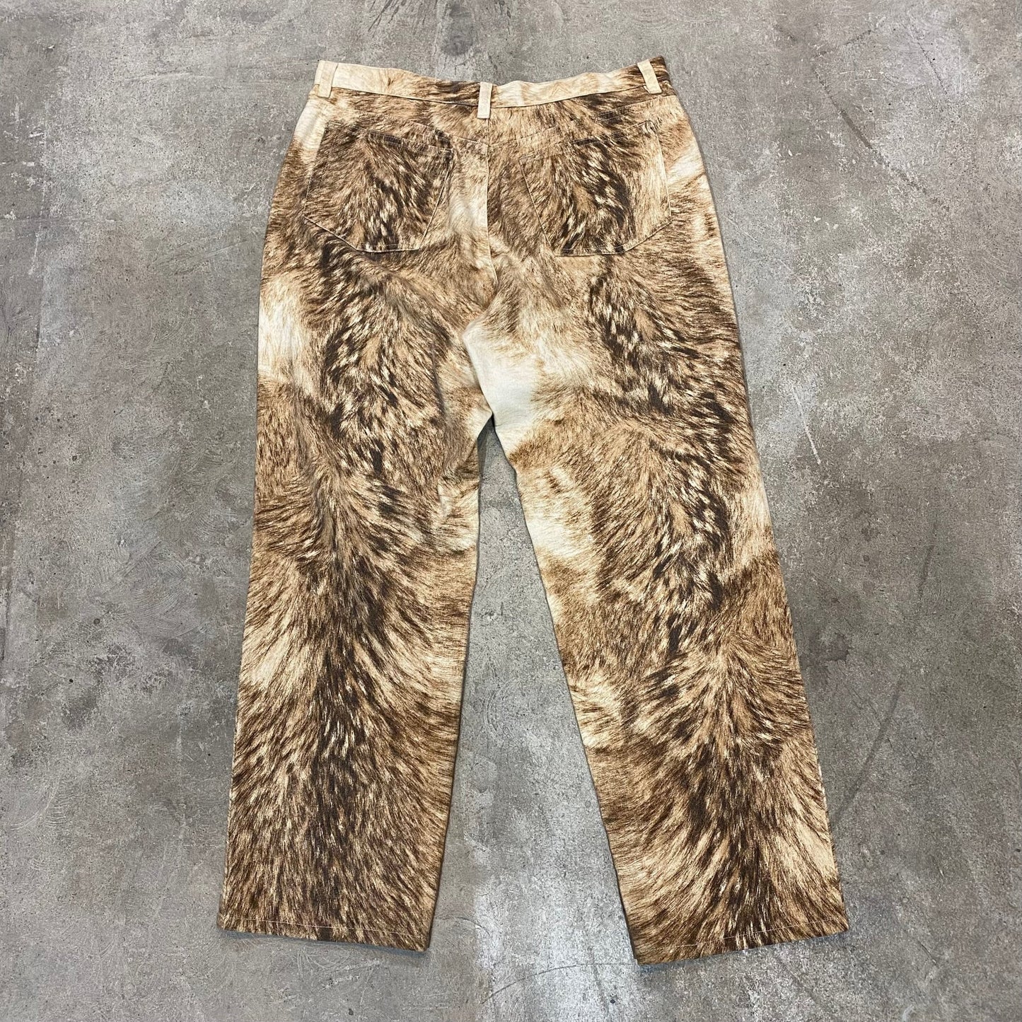 AW1999 Roberto Cavalli Heavy Animal Pants (XL)