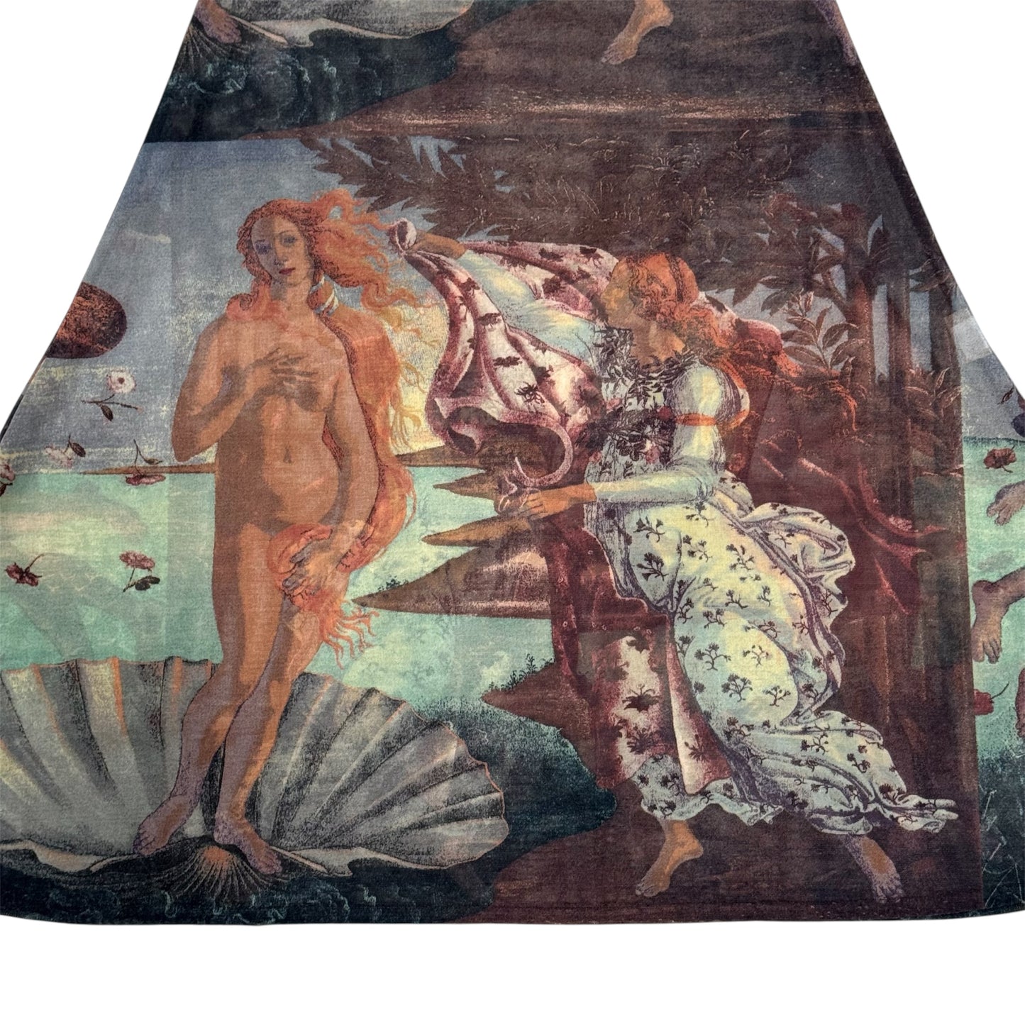JEAN PAUL GAULTIER “BIRTH OF VENUS” MESH DRESS