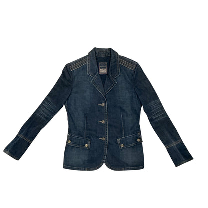 MARITHE FRANCOIS GIRBAUD DENIM BLAZER