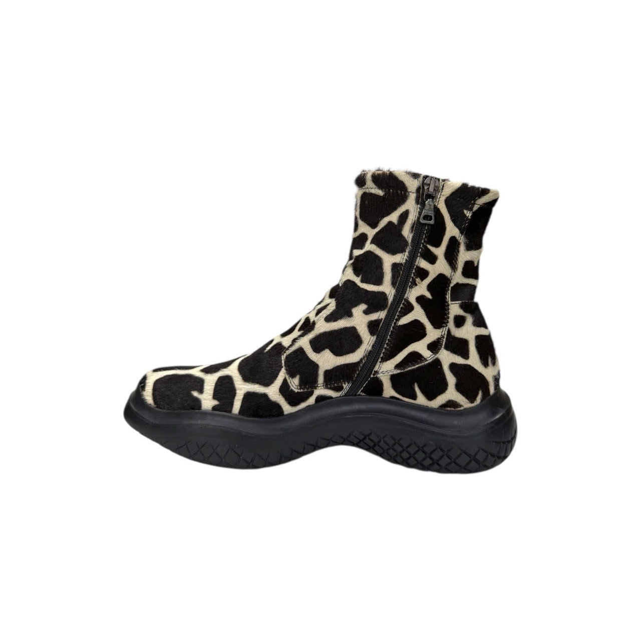 PRADA SPORT GIRAFFE PRINT BOOTS