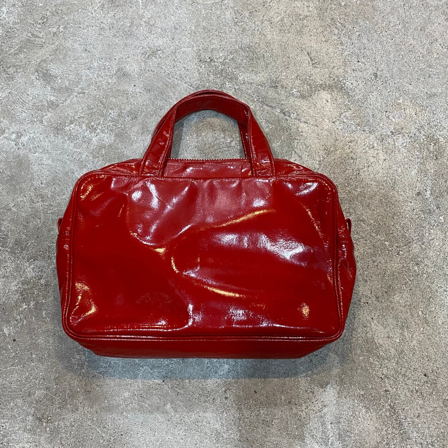 comme des garçon red bag