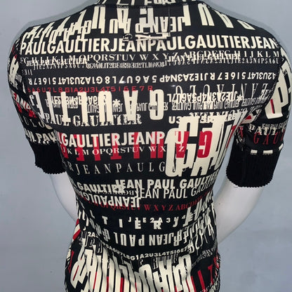 RARE JEAN PAUL GAULTIER TYPOGRAPHY TSHIRT