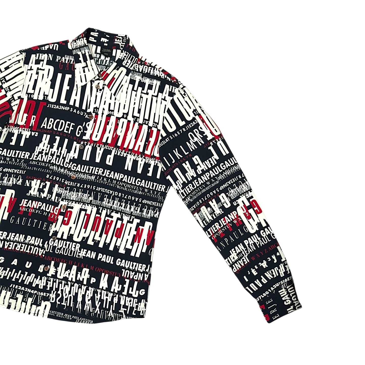 JEAN PAUL GAULTIER TYPO SHIRT