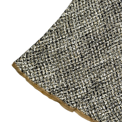 PRADA F/W2000 VOILE TRIMMED BOUCLE MIDI SKIRT