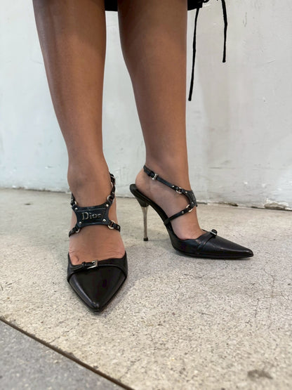 CHRISTIAN DIOR FW2003 BONDAGE HEELS