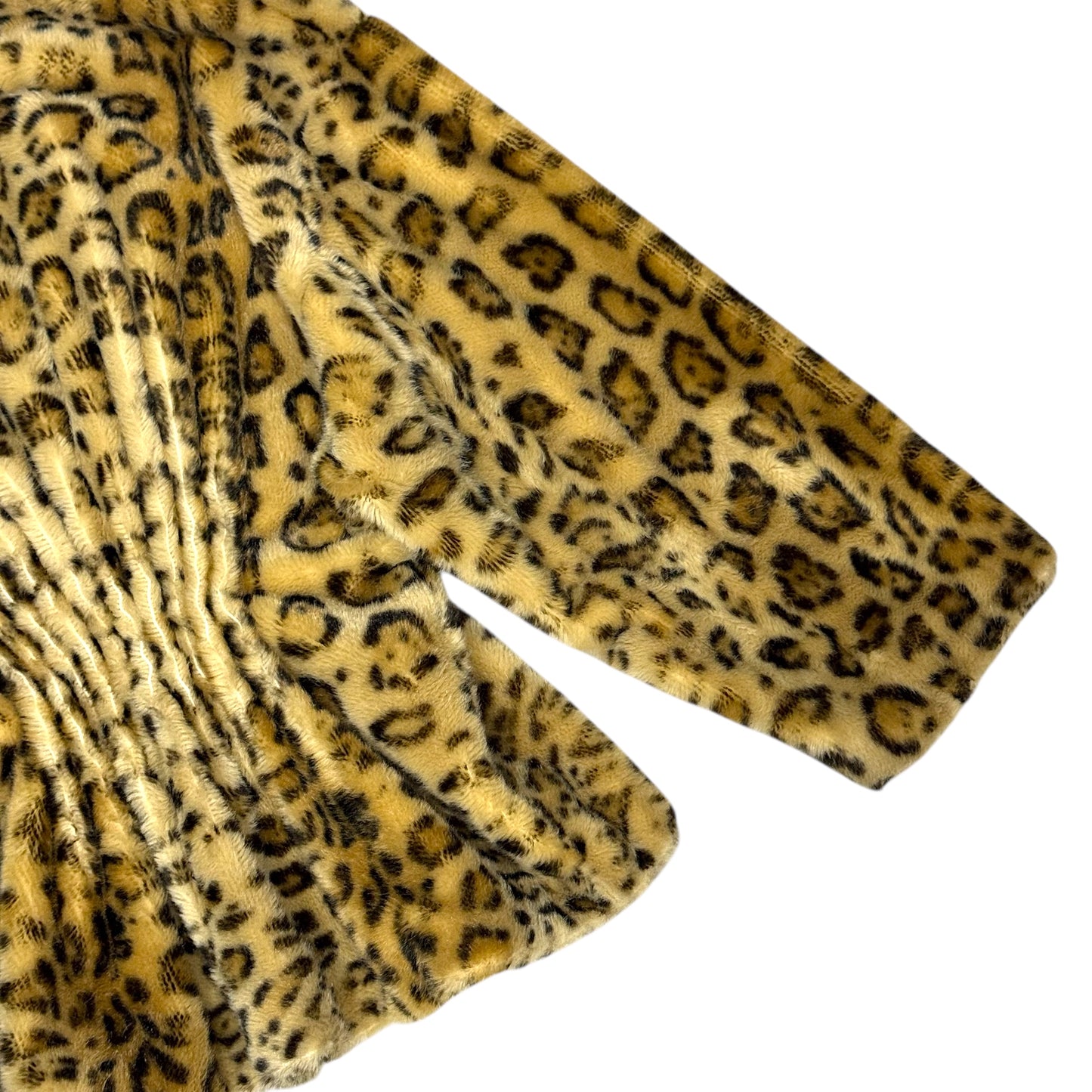 EMPORIO ARMANI LEOPARD FUR PRINTS JACKET