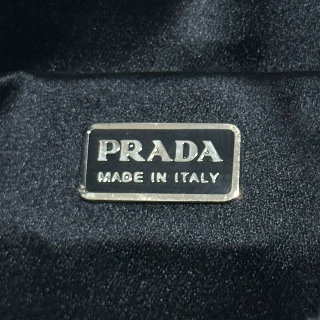 PRADA CLEO SILK BEADED SHOULDER BAG