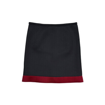 MIUMIU BLACK MESH SKIRT