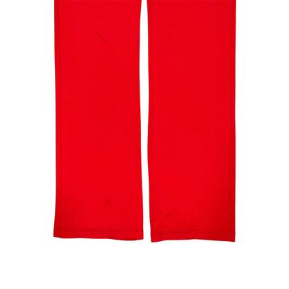 VIVIENNE WESTWOOD RED CUTOUT PANTS