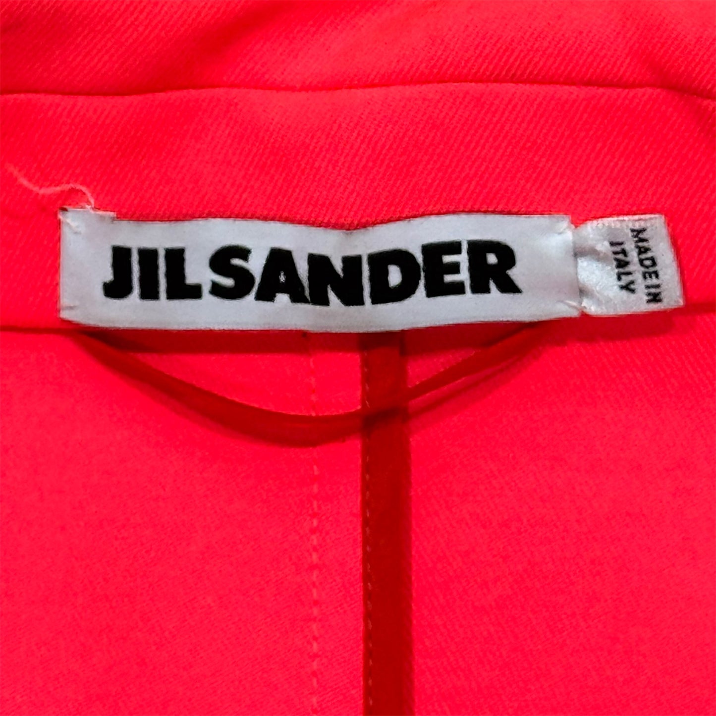 JIL SANDER NEON PINK BLAZER