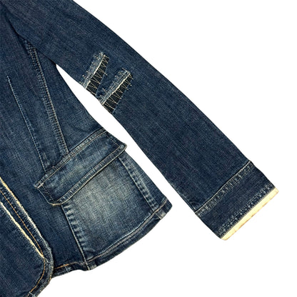 MARITHE FRANCOIS GIRBAUD DENIM BLAZER