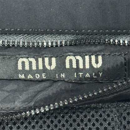 MIU MIU SS1999 BLACK CHEST RIG BACKPACK